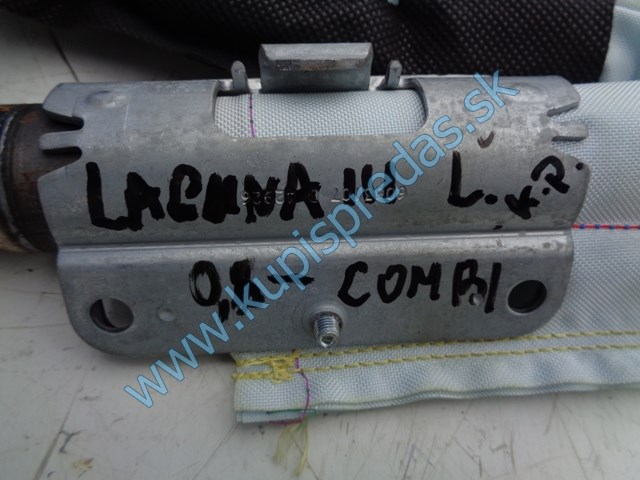 ľavý strešný airbag na renault lagúnu III kombi, 985P10001RD